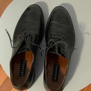 Fratelli Rossetti - Back calf skin tapered plain toe blucher - Size 9D